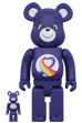 BE@RBRICK Care Bears(TM) Rainbow Heart Bear(TM) 100％ & 400％