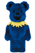 BE@RBRICK GRATEFUL DEAD DANCING BEARS COSTUME Ver. BLUE 1000％