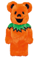 BE@RBRICK GRATEFUL DEAD DANCING BEARS COSTUME Ver. ORANGE 400％