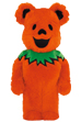 BE@RBRICK GRATEFUL DEAD DANCING BEARS COSTUME Ver. ORANGE 1000％