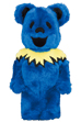 BE@RBRICK GRATEFUL DEAD DANCING BEARS COSTUME Ver. BLUE 400％