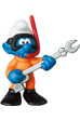 UDF THE SMURFS SERIES 1 SMURF DIVER