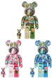 BE@RBRICK Steven Harrington X BAPE(R) SHARK 100％ & 400％