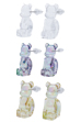 SITTING BE@RBRICK EARRINGS