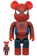 BE@RBRICK FRIENDLY NEIGHBORHOOD SPIDER-MAN 100％ & 400％