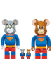 BE@RBRICK TOM and JERRY as SUPERMAN 100％ & 400％