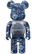 BE@RBRICK FLOR@ DENIM 400％