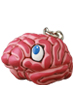 UNDERCOVER MUSHY BRAIN KEYCHAIN