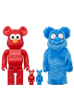 BE@RBRICK COIN PARKING DELIVERY × SESAME STREET ELMO (CPD Ver.) & 白井さん (SESAME STREET Ver.) 100％ & 400％（4体セット）
