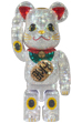 BE@RBRICK CRYSTAL DECORATE 招き猫 千万両 400％