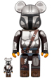 BE@RBRICK THE MANDALORIAN CHROME Ver. 100％ & 400％