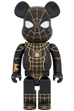 BE@RBRICK SPIDER-MAN BLACK & GOLD SUIT 1000％