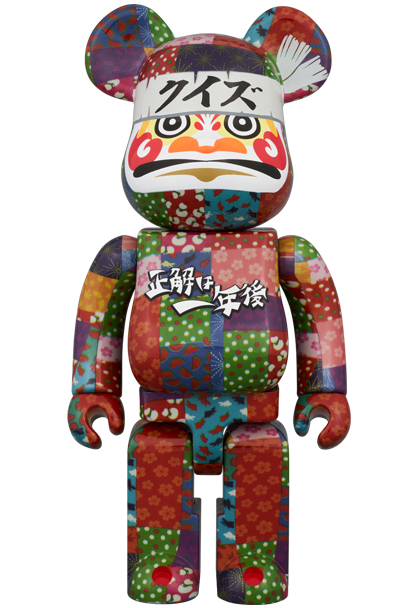 BE@RBRICK 正解は一年後 400% ベアブリック 達磨