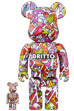 BE@RBRICK ROMERO BRITTO HEART 100％ & 400％