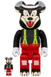 BE@RBRICK THE BIG BAD WOLF 100％ & 400％