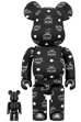 BE@RBRICK MCM BLACK Ver. 100％ & 400％