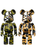 超合金 BE@RBRICK MASTERMIND VS BAPE(R) GREEN／YELLOW