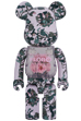 BE@RBRICK FLOR@ PINK ROSE 1000％