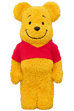 BE@RBRICK Winnie the Pooh COSTUME Ver.(PILE FABRIC) 400％