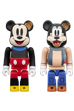 BE@RBRICK MICKEY MOUSE & GOOFY (Lonesome Ghosts Ver.) 2PCS SET