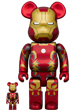 BE@RBRICK IRON MAN MARK 43 100％ & 400％