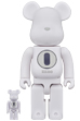 BE@RBRICK ROBERT INDIANA × fragmentdesign 100％ & 400％ WHITE