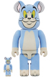 BE@RBRICK TOM（Classic Color） FLOCKY Ver. 100％ & 400％ (TOM AND JERRY)