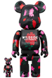 BE@RBRICK WILDSIDE YOHJI YAMAMOTO 牡丹 100％ & 400％