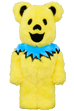 BE@RBRICK GRATEFUL DEAD DANCING BEARS COSTUME Ver. YELLOW 400％