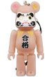 BE@RBRICK 達磨 合格 赤蓄光 100％