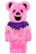 BE@RBRICK GRATEFUL DEAD DANCING BEARS COSTUME Ver. PINK 400％