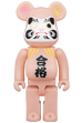 BE@RBRICK 達磨 合格 赤蓄光 400％