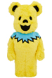 BE@RBRICK GRATEFUL DEAD DANCING BEARS COSTUME Ver. YELLOW 1000％