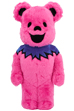 BE@RBRICK GRATEFUL DEAD DANCING BEARS COSTUME Ver. PINK  1000％