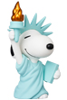 UDF PEANUTS SERIES 17 STATUE OF LIBERTY SNOOPY