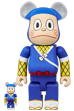 BE@RBRICK 忍者ハットリくん 100％ & 400％