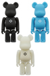 15th Anniversary Helinox X BE＠RBRICK 100% Black/Cyan/Glow