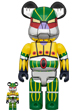 BE@RBRICK 鋼鉄ジーグ メッキVer. 100％ & 400％