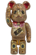 BE@RBRICK CRYSTAL DECORATE 招き猫 招福 金 400％