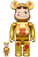 BE@RBRICK 達磨 ペコちゃん 金メッキ 100％ & 400％