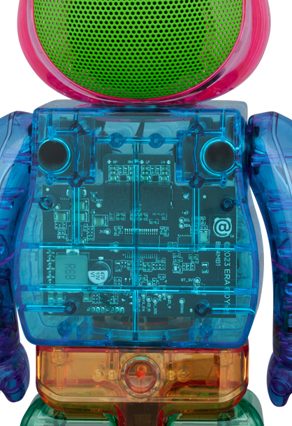 MEDICOM TOY - BE@RBRICK AUDIO Color Block 400％ Portable