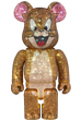 BE@RBRICK CRYSTAL DECORATE JERRY (Classic Color) 400％ (TOM AND JERRY)