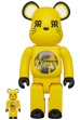 BE@RBRICK x 阪神タイガースコラボ 100％ & 400%