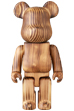 BE@RBRICK カリモク BURN WOOD 400％