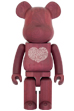 BE@RBRICK カリモク Alexander Girard International Love Heart 1000％