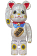 BE@RBRICK CRYSTAL DECORATE 招き猫 開運 400％