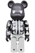 BE@RBRICK メ組 はっぴ 黒メッキ 100％