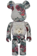 BE@RBRICK FLOR@ GLOW IN THE DARK 1000％