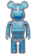 BE@RBRICK HxS (HIROTA SAIGANSHO) METALLIC BLUE 400％