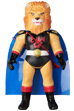 ピープロレトロソフビヒーローズ 風雲ライオン丸（兜無し）